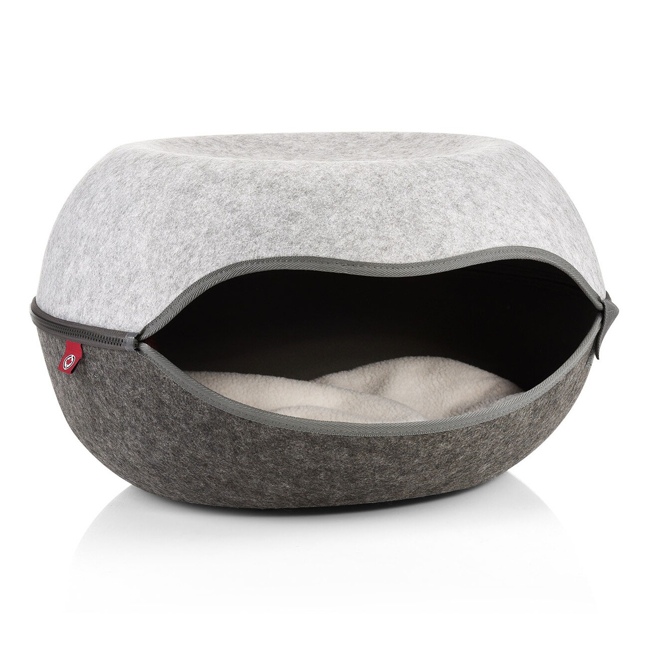Canadian Cat Company Filz-Katzennest 2.0 grau