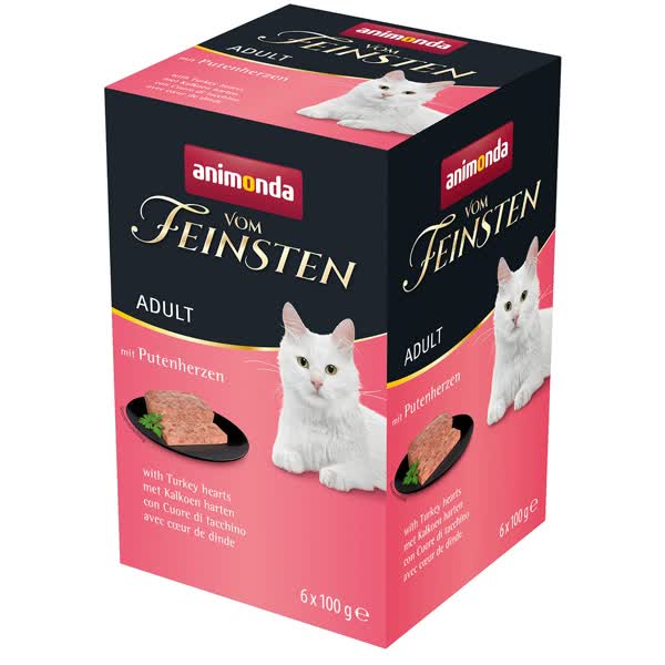 animonda vom Feinsten Adult Putenherzen (32x100g)