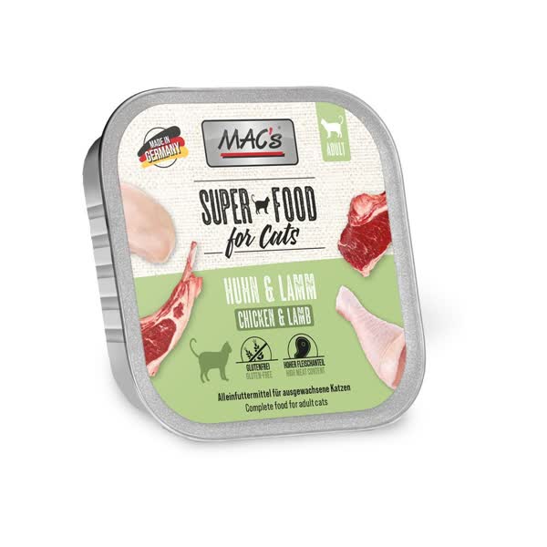 MAC's Cat Huhn & Lamm (16x100g)