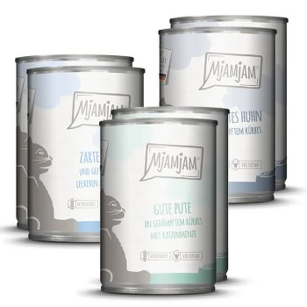 MjAMjAM Adult Mixpaket (6x400g)
