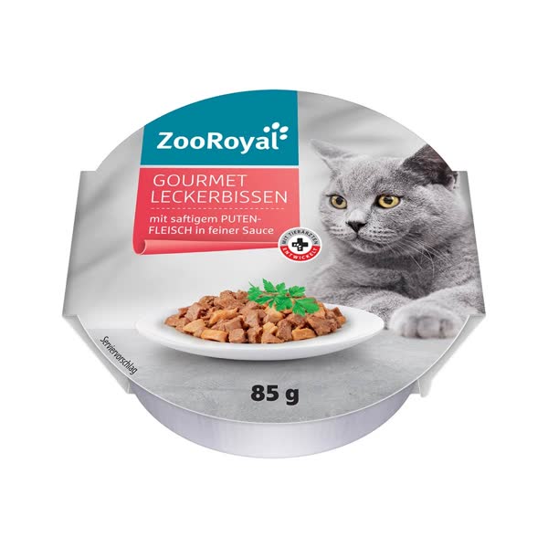ZooRoyal Gourmet Leckerbissen Pute (12x85g)