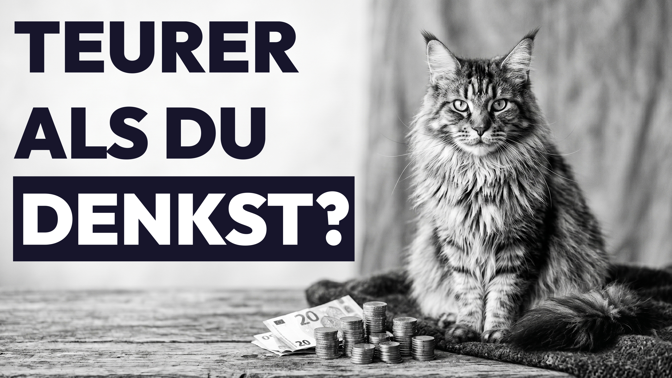 Was kostet eine Katze WIRKLICH? (Die ehrliche Rechnung)